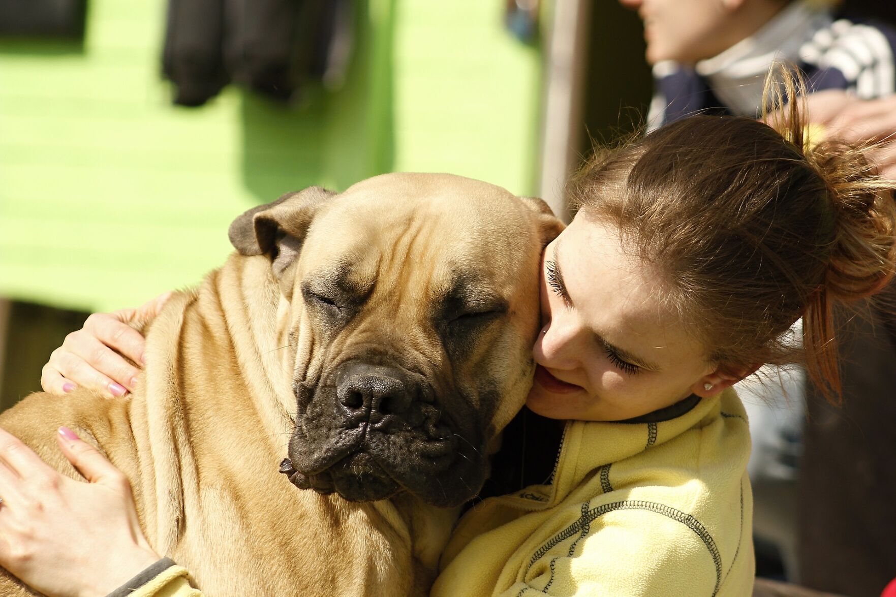 Snuggle your pet